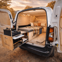 Kleintransporter Innenausbau & Camper Bausatz - Stauraum & Schlafplatz